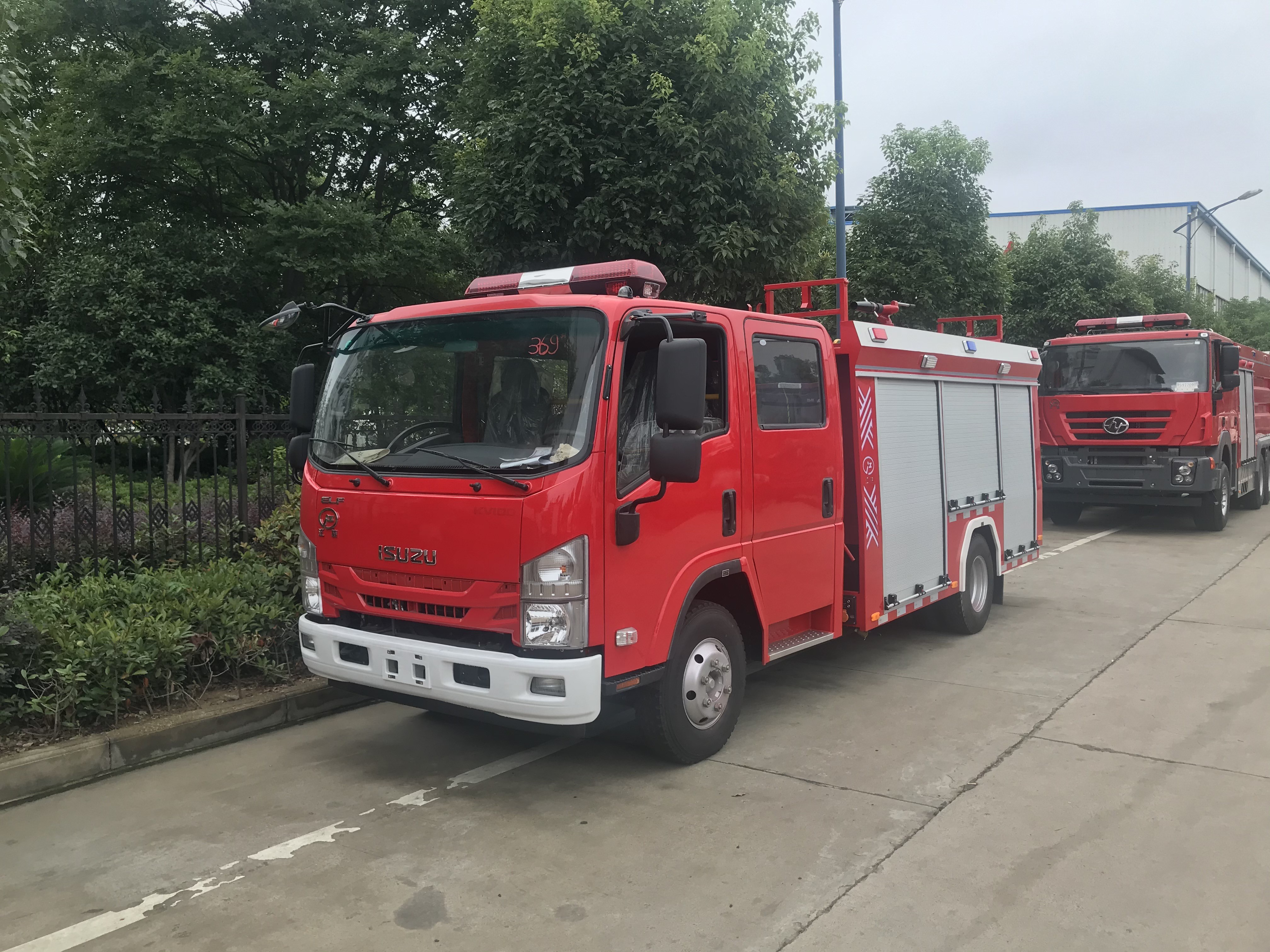 國(guó)六慶鈴3.5噸消防車