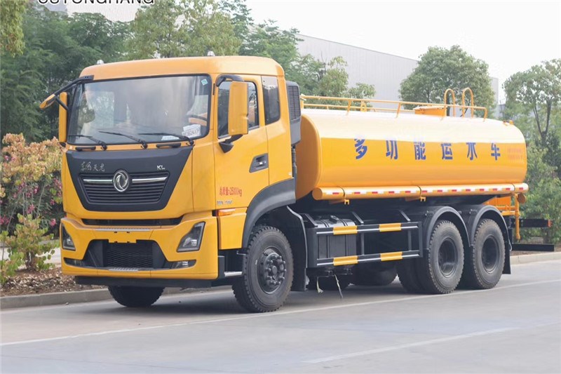 國(guó)六天龍后八輪20噸灑水車(chē)